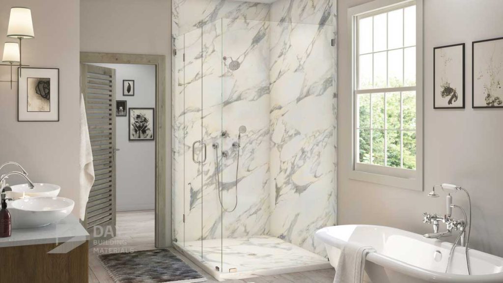 Quartz vs. Porcelain Shower Walls: A Comprehensive Comparison - DAYA
